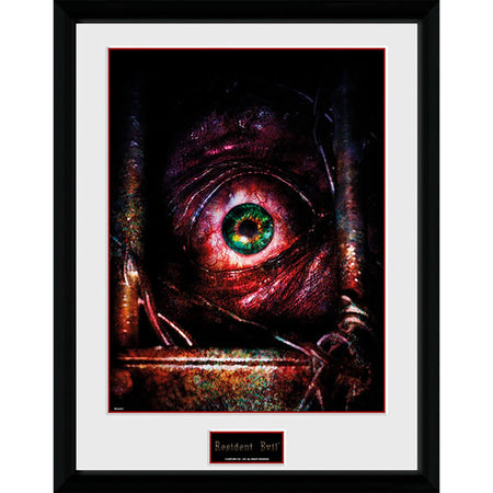 Resident Evil Eye 16 x 12 Inches Framed Print