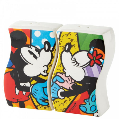 Mickey and Minnie Mouse Salt and Pepper Shakers by Romero Britto