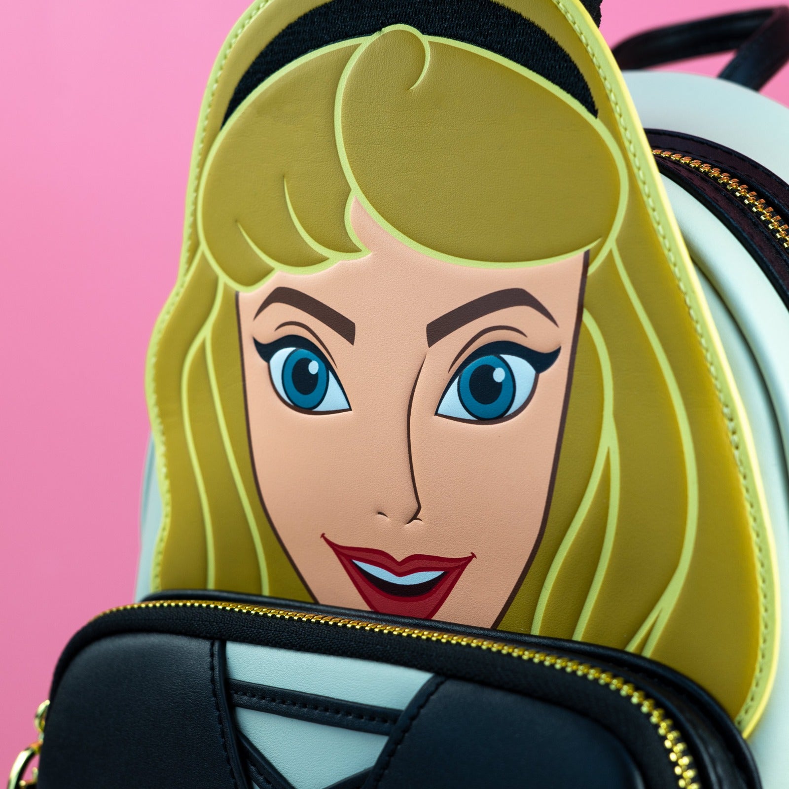 Loungefly x Disney Sleeping Beauty Princess Aurora as Briar Rose Cosplay Mini Backpack