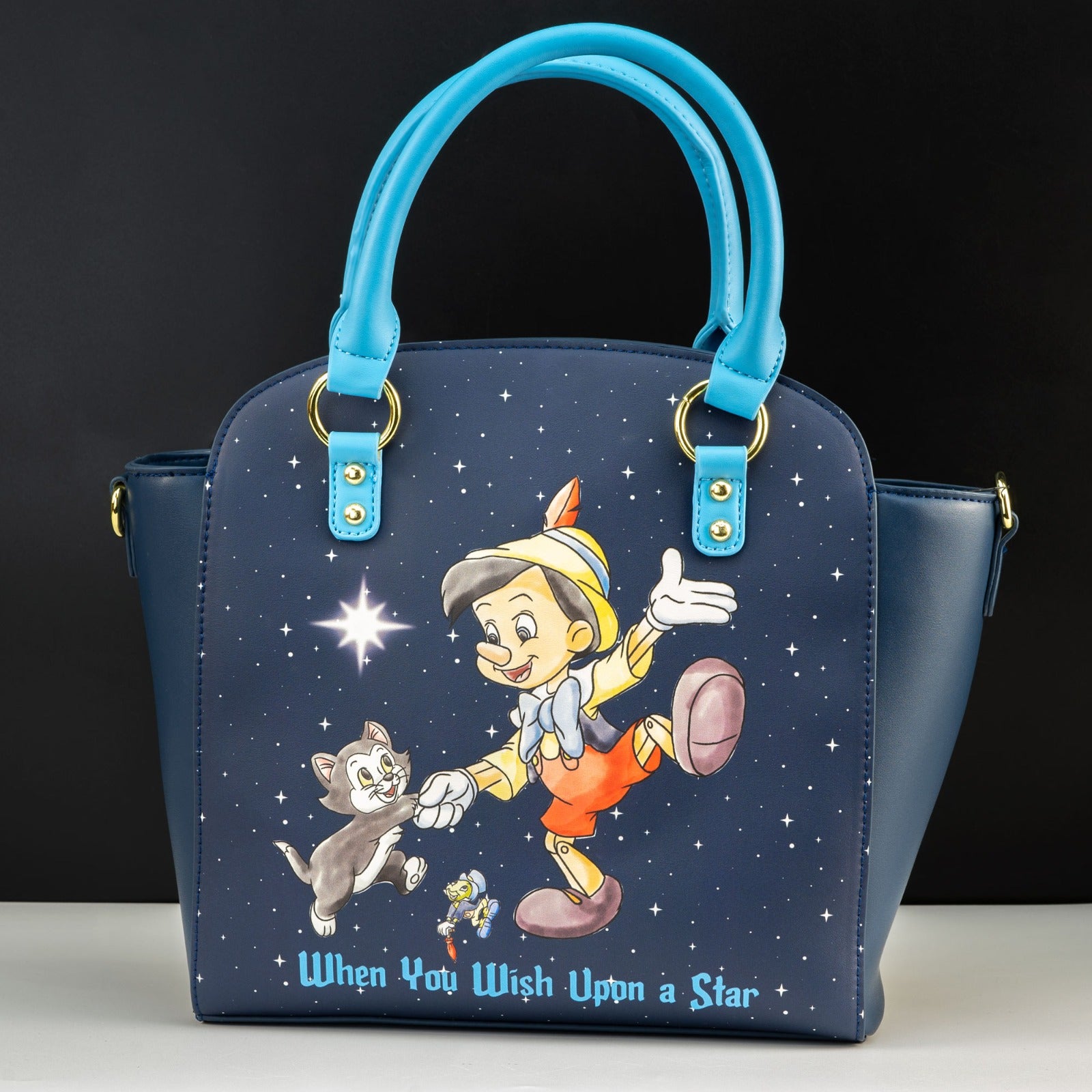 Loungefly x Disney Pinocchio Wish Upon a Star Crossbody Bag