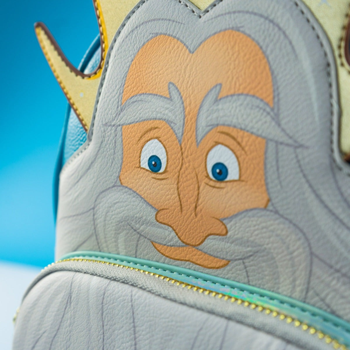 Loungefly x Disney The Little Mermaid King Triton Cosplay Mini Backpack