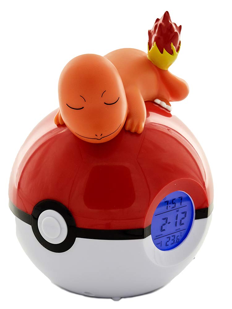 Pokemon Sleeping Charmander Radio Alarm Clock