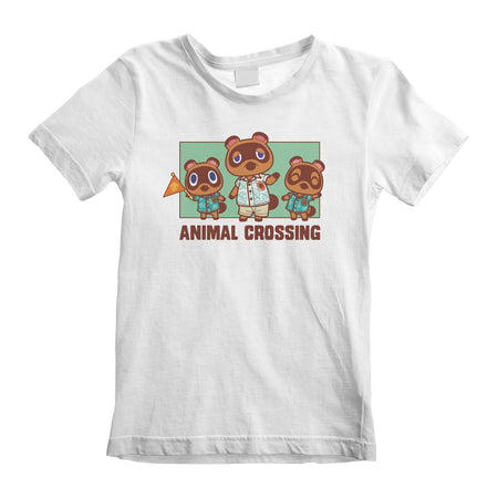 Nintendo Animal Crossing-Nook Family Kids T-Shirt