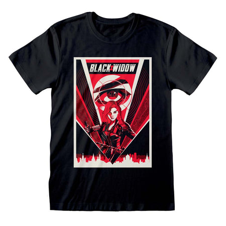 Marvel Black Widow Movie Poster T-Shirt