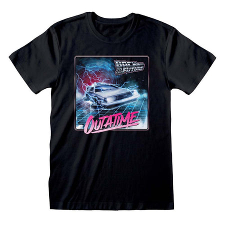 Back To The Future Outa Time Neon T-Shirt