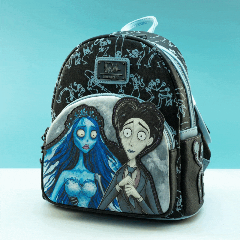 Loungefly Corpse Bride Emily and Victor SDCC Exclusive Mini Backpack