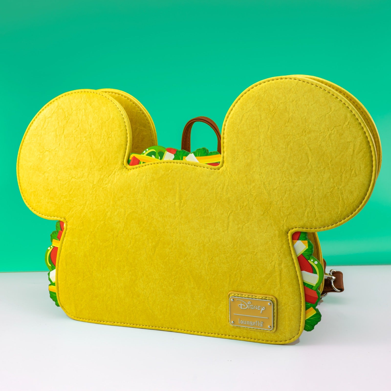 Loungefly x Disney LASR Mickey Mouse Taco Convertible Mini Backpack