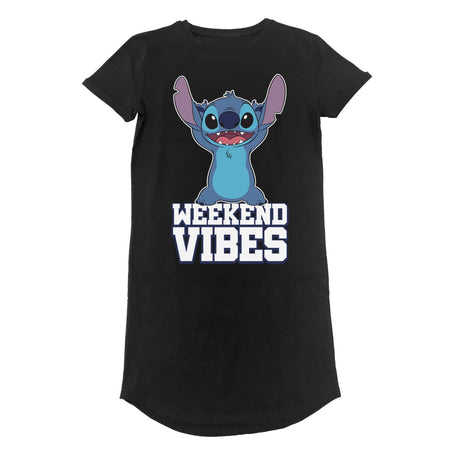 Disney Lilo & Stitch Weekend Vibes Women's T-Shirt Dress