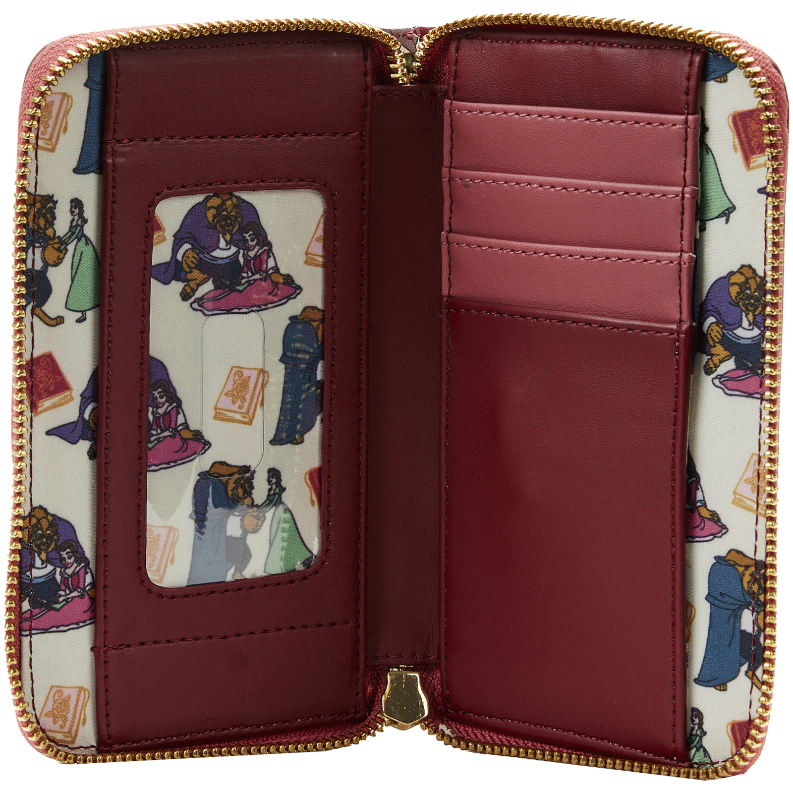 Loungefly x Disney Beauty and the Beast Fireplace Scene Wallet