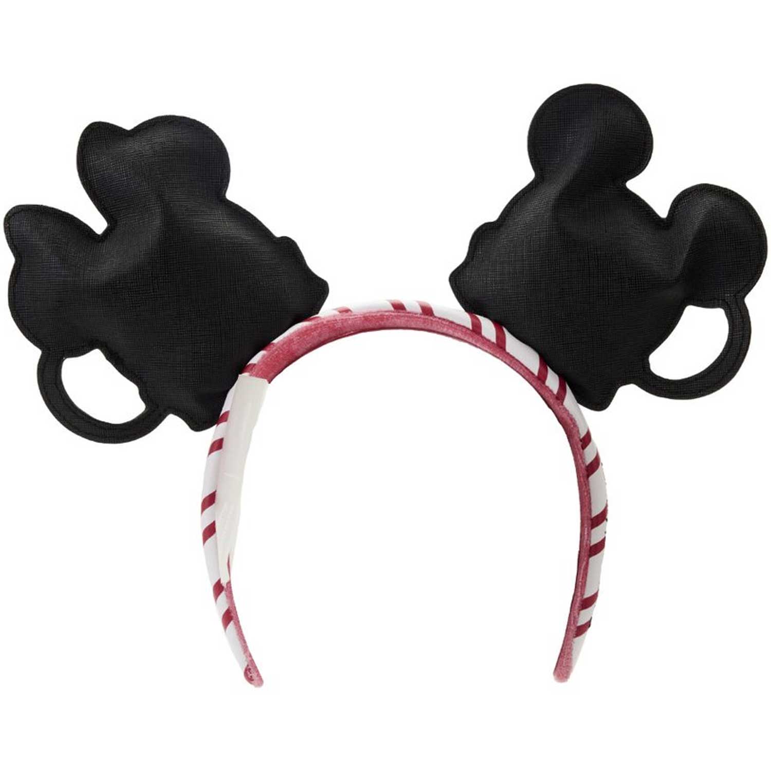 Loungefly x Disney Mickey and Minnie Hot Cocoa AOP Mini Backpack with Headband Combo