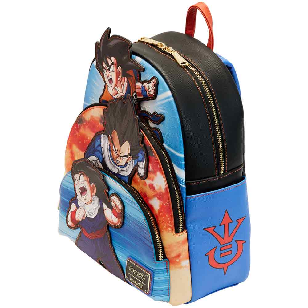 Loungefly x Dragon Ball Z Triple Pocket Mini Backpack