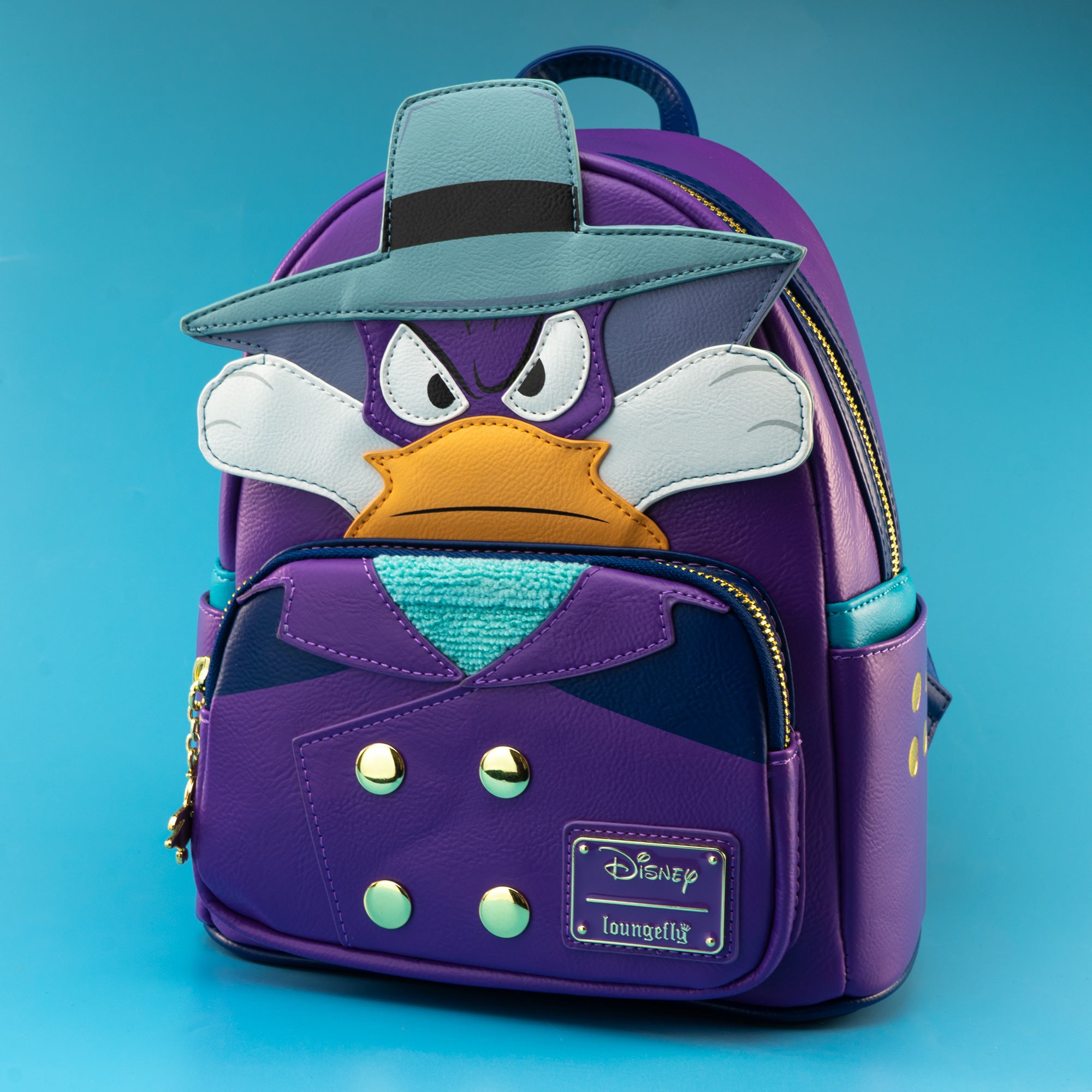 Loungefly x Disney Darkwing Duck Cosplay Mini Backpack