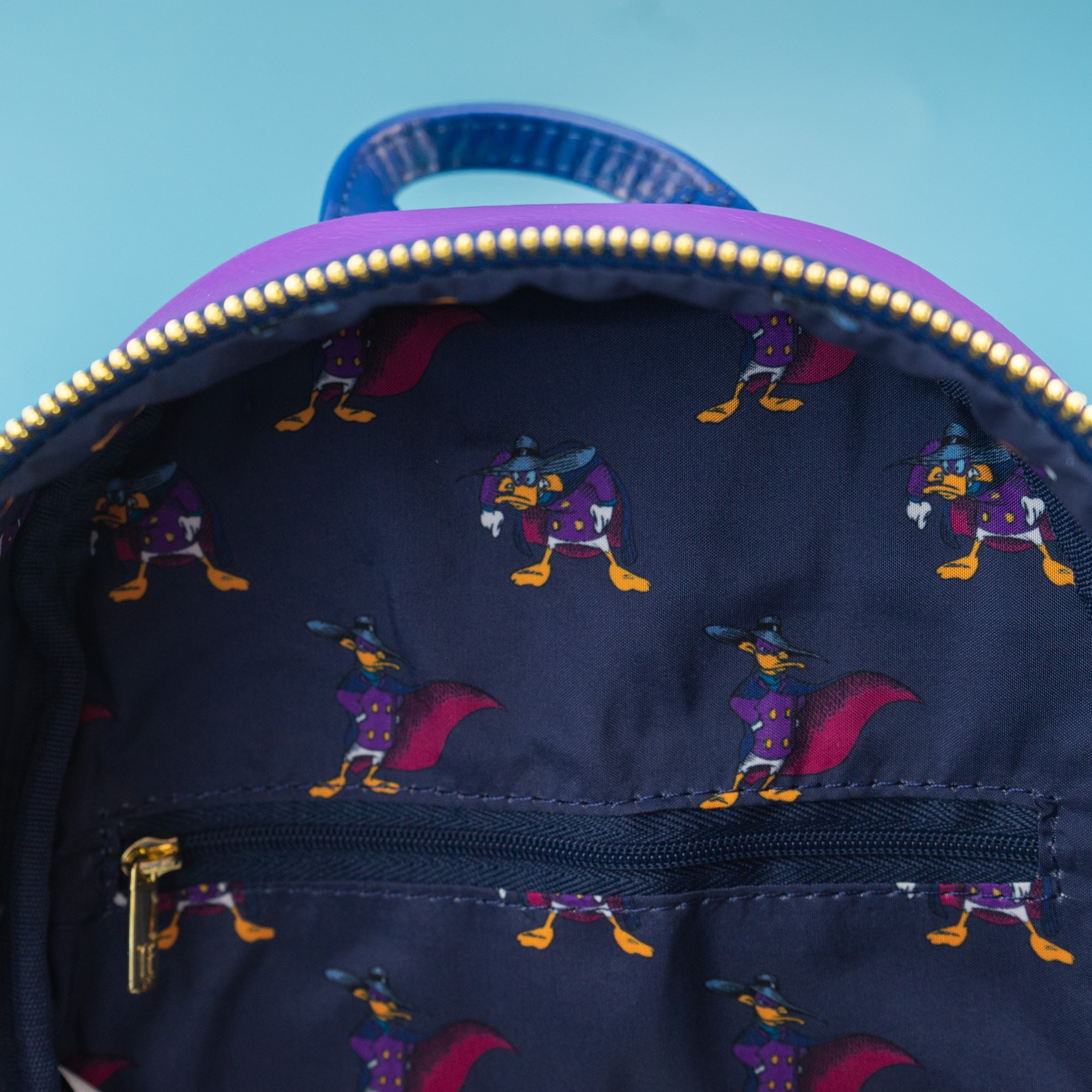Loungefly x Disney Darkwing Duck Cosplay Mini Backpack