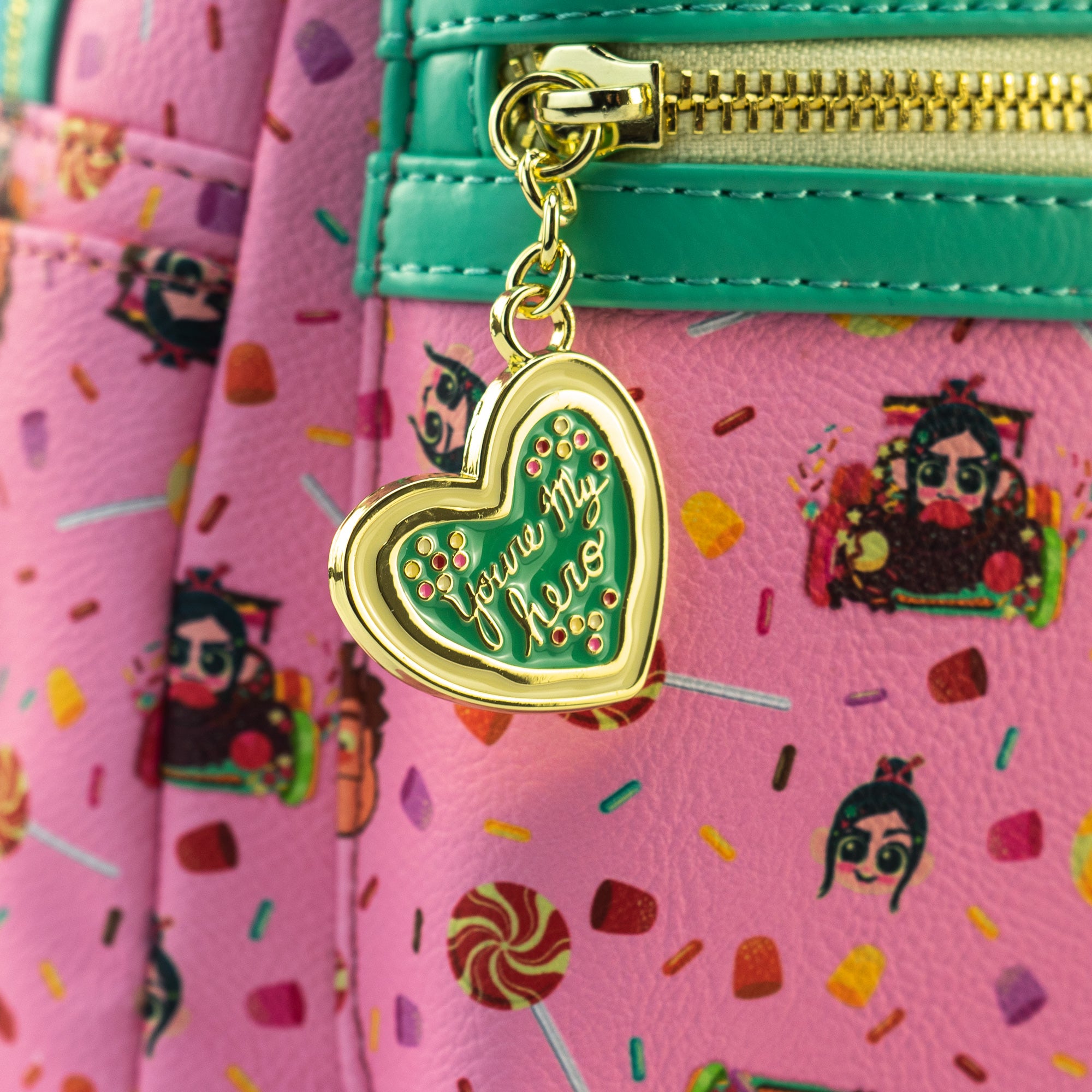 Loungefly x Disney Wreck It Ralph Vanellope AOP Mini Backpack