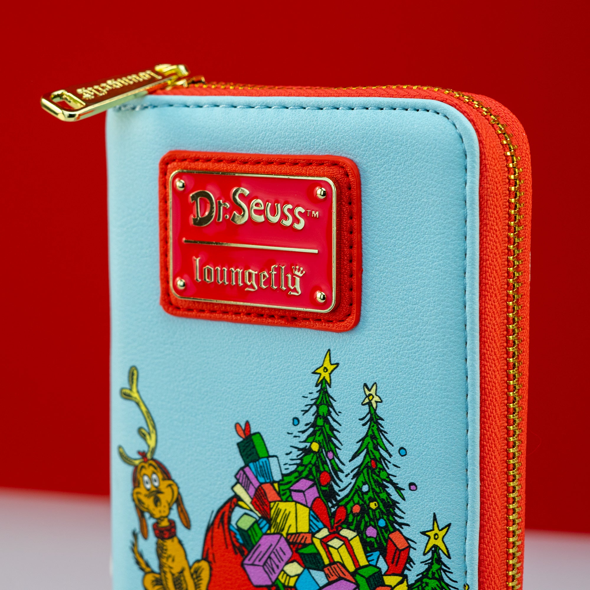Loungefly x Dr Seuss The Grinch Loves the Holidays Purse