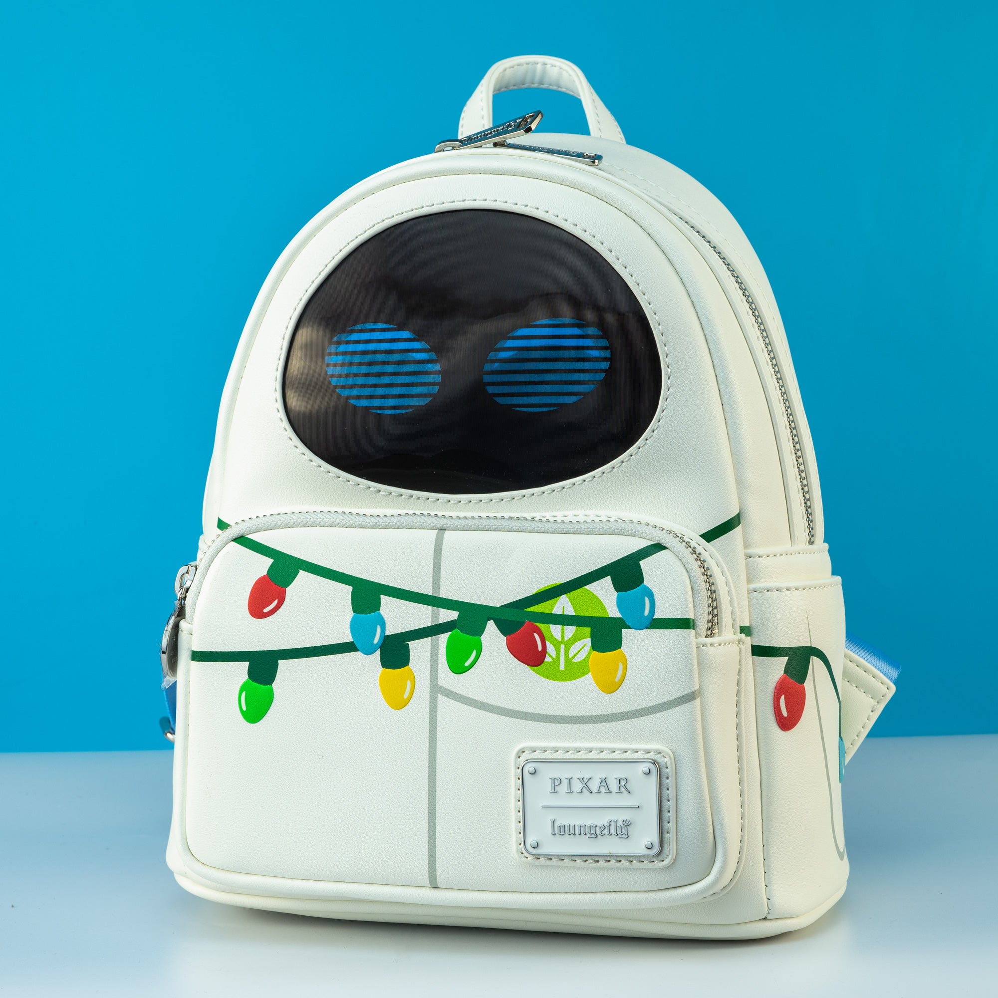 Loungefly x Pixar WALLE Eve Wearing Lights Cosplay Mini Backpack