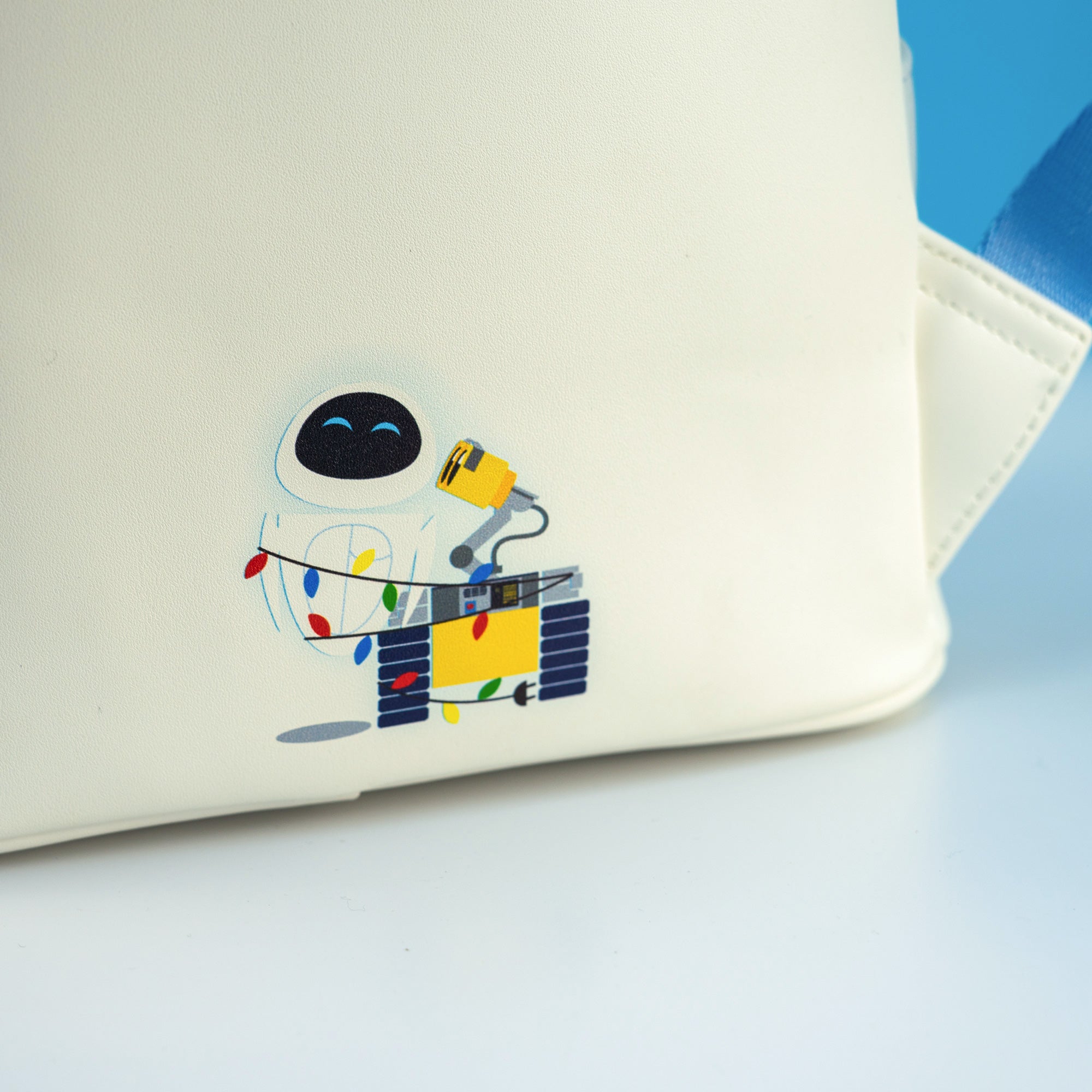Loungefly x Pixar WALLE Eve Wearing Lights Cosplay Mini Backpack