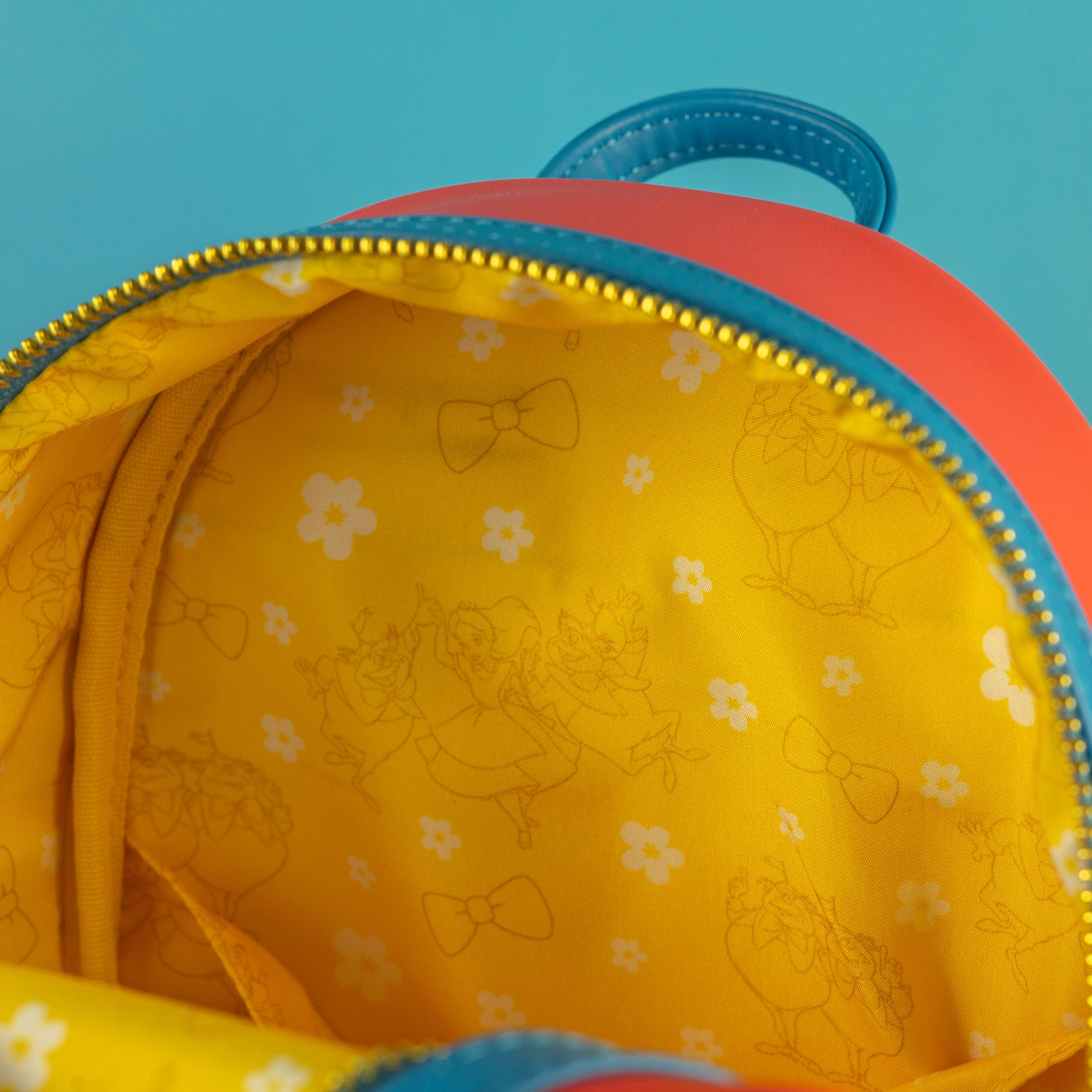 Loungefly x Disney Alice in Wonderland Tweedledee and Tweedledum Mini Backpack
