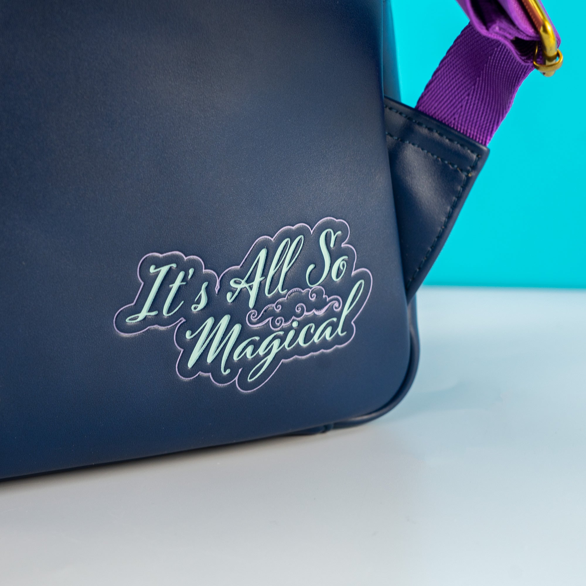 Loungefly x Disney Aladdin Princess Jasmine and Rajah Floral Print Mini Backpack
