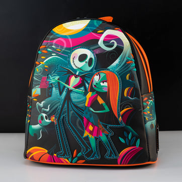 Loungefly x Disney Nightmare Before Christmas Simply Meant To Be Mini Backpack