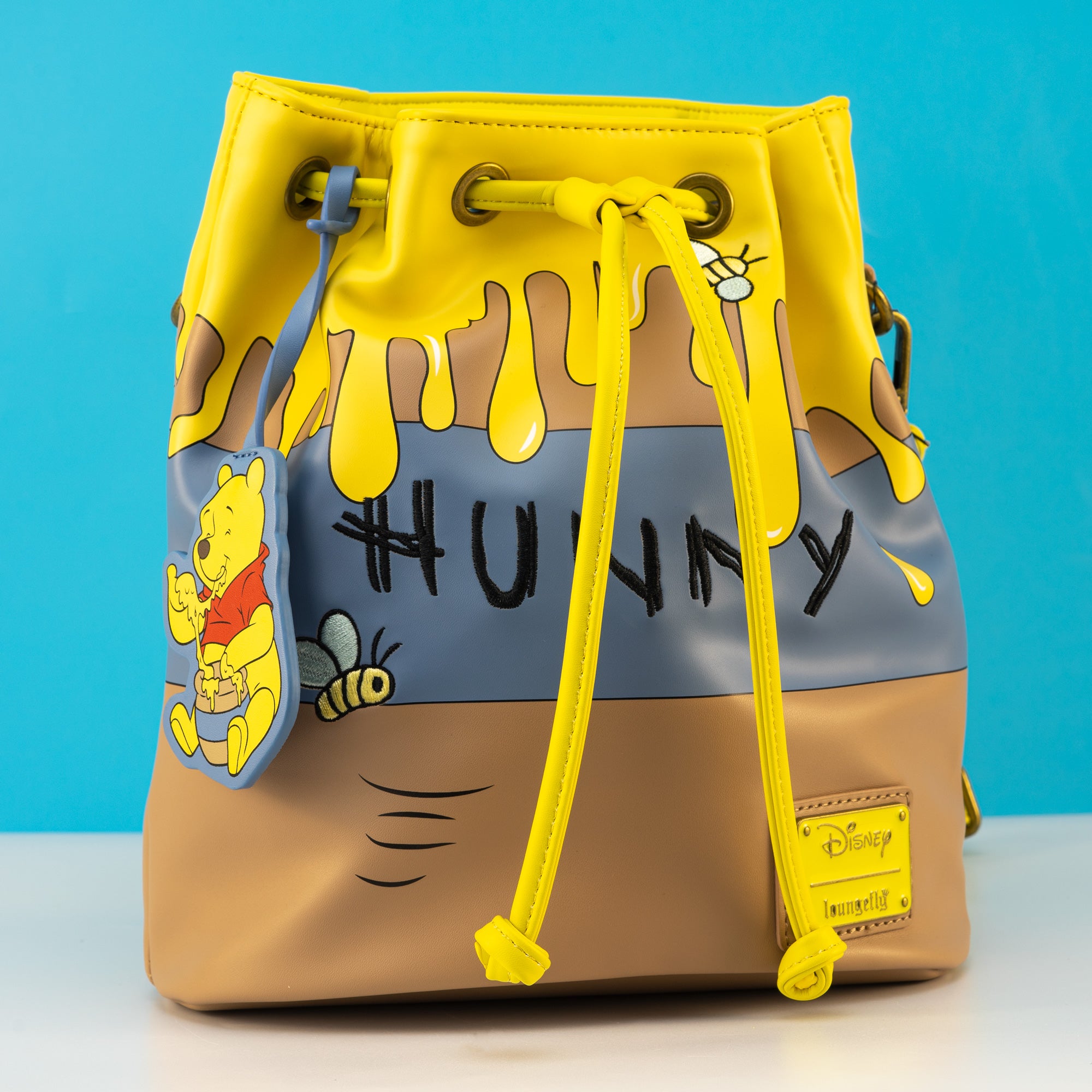 Loungefly x Disney Winnie the Pooh Honey Pot Convertible Mini Backpack