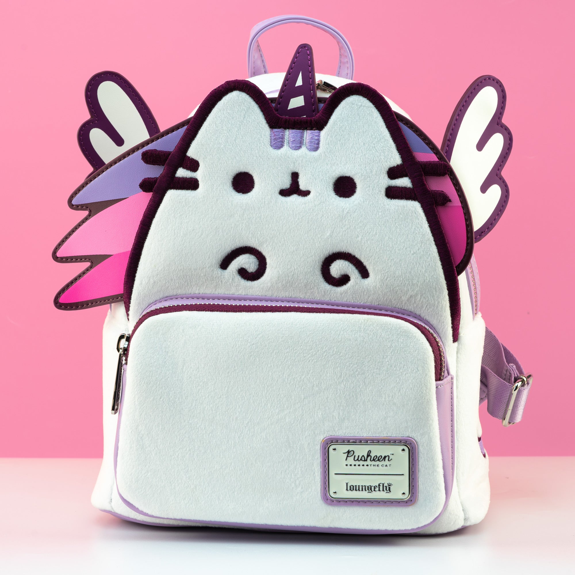 Loungefly x Pusheen Unicorn Plush Mini Backpack