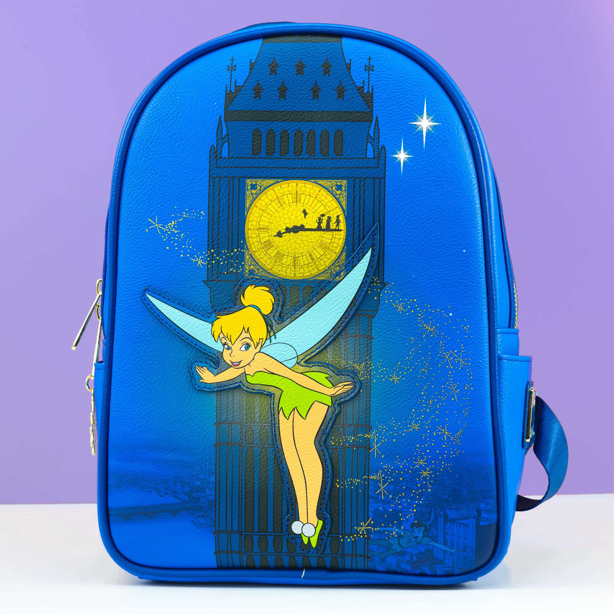 Loungefly x Disney Peter Pan Tinkerbell Big Ben Mini Backpack