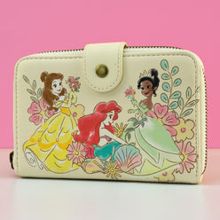 Loungefly x Disney Princesses Floral Water-colour Purse