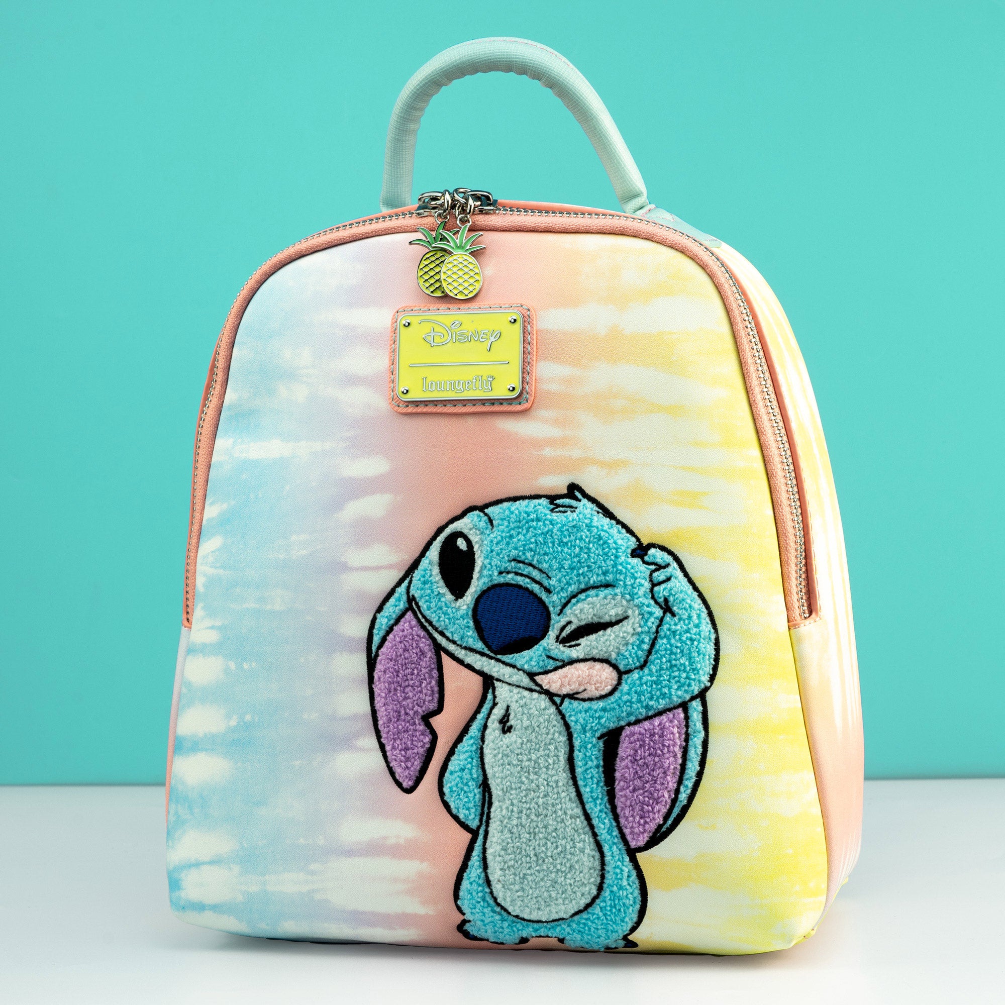 Loungefly x Disney Lilo and Stitch Pastel Tie Dye Mini Backpack