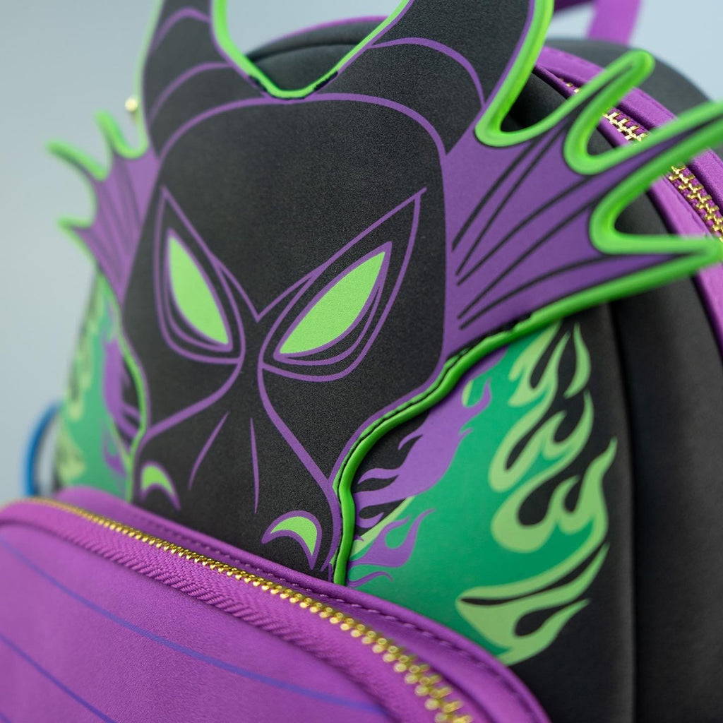 Loungefly x Disney Maleficent Dragon Cosplay Mini Backpack