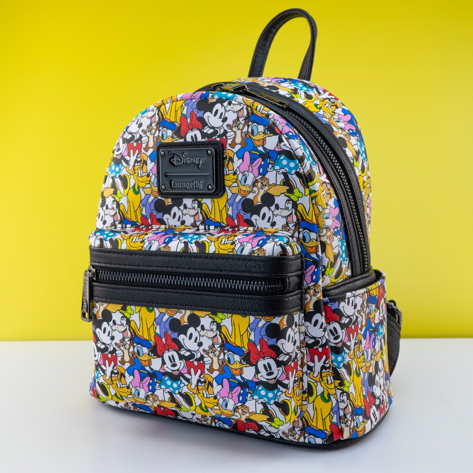 Loungefly x Disney Mickey and Friends Print Mini Backpack