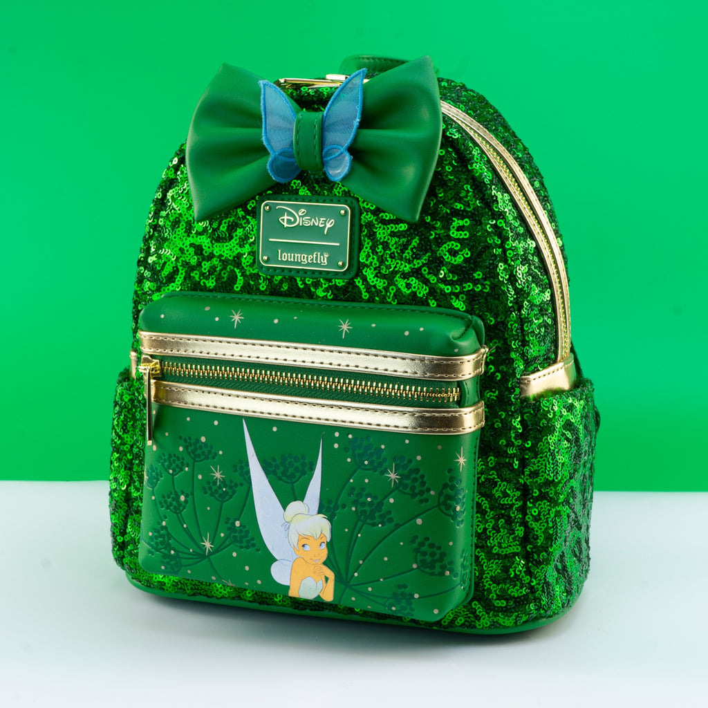 Loungefly x Disney Tinkerbell Sequin Mini Backpack