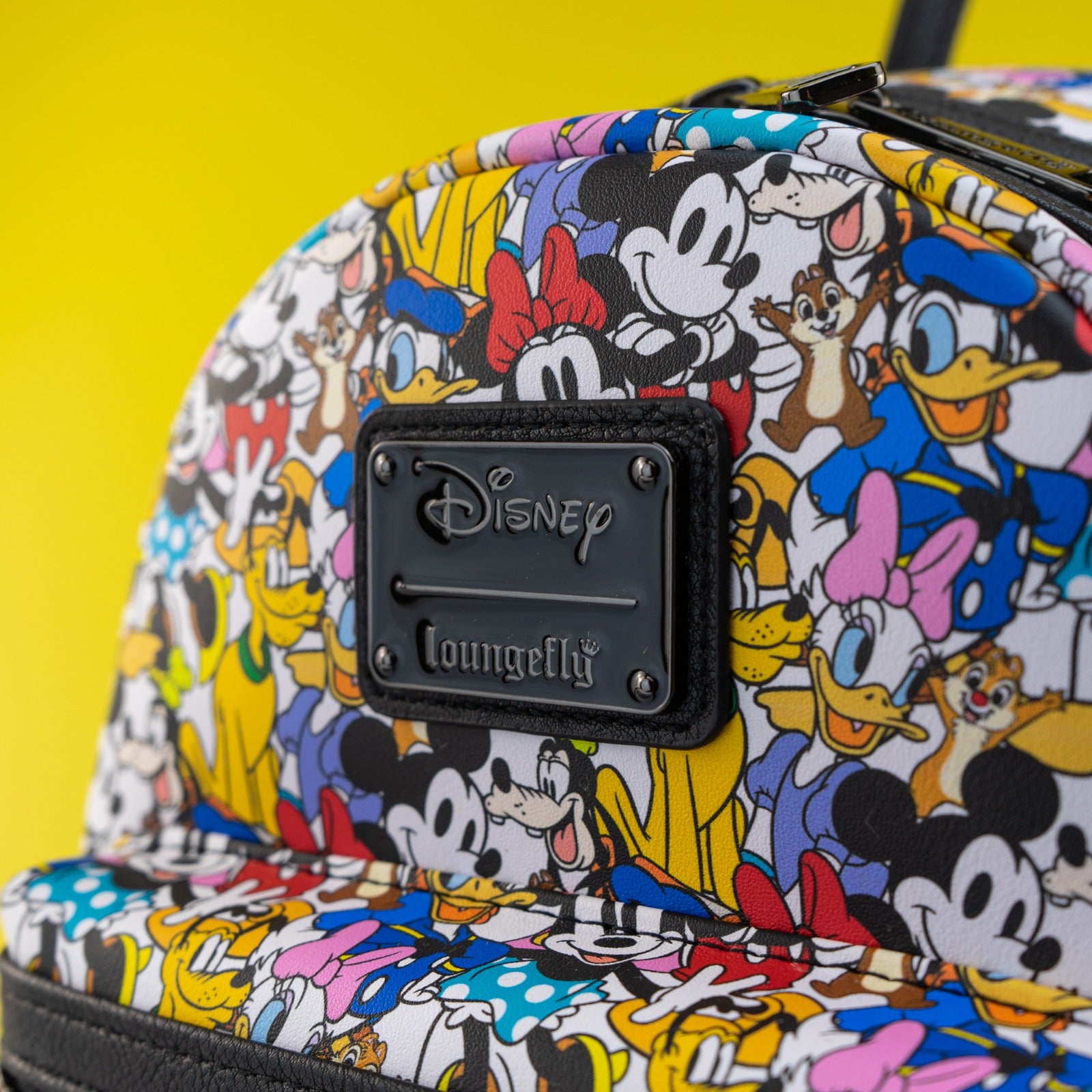 Loungefly x Disney Mickey and Friends Print Mini Backpack
