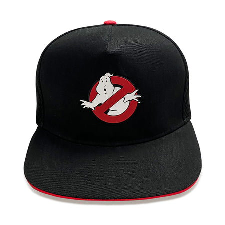 Ghostbusters Logo Rubber Badge Unisex Adults Snapback Cap