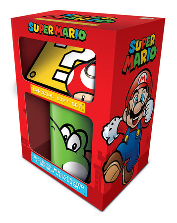 Super Mario Yoshi Mug & Coaster Gift Set