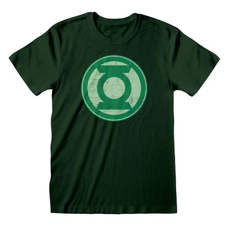 DC Green Lantern Distressed Logo T-Shirt