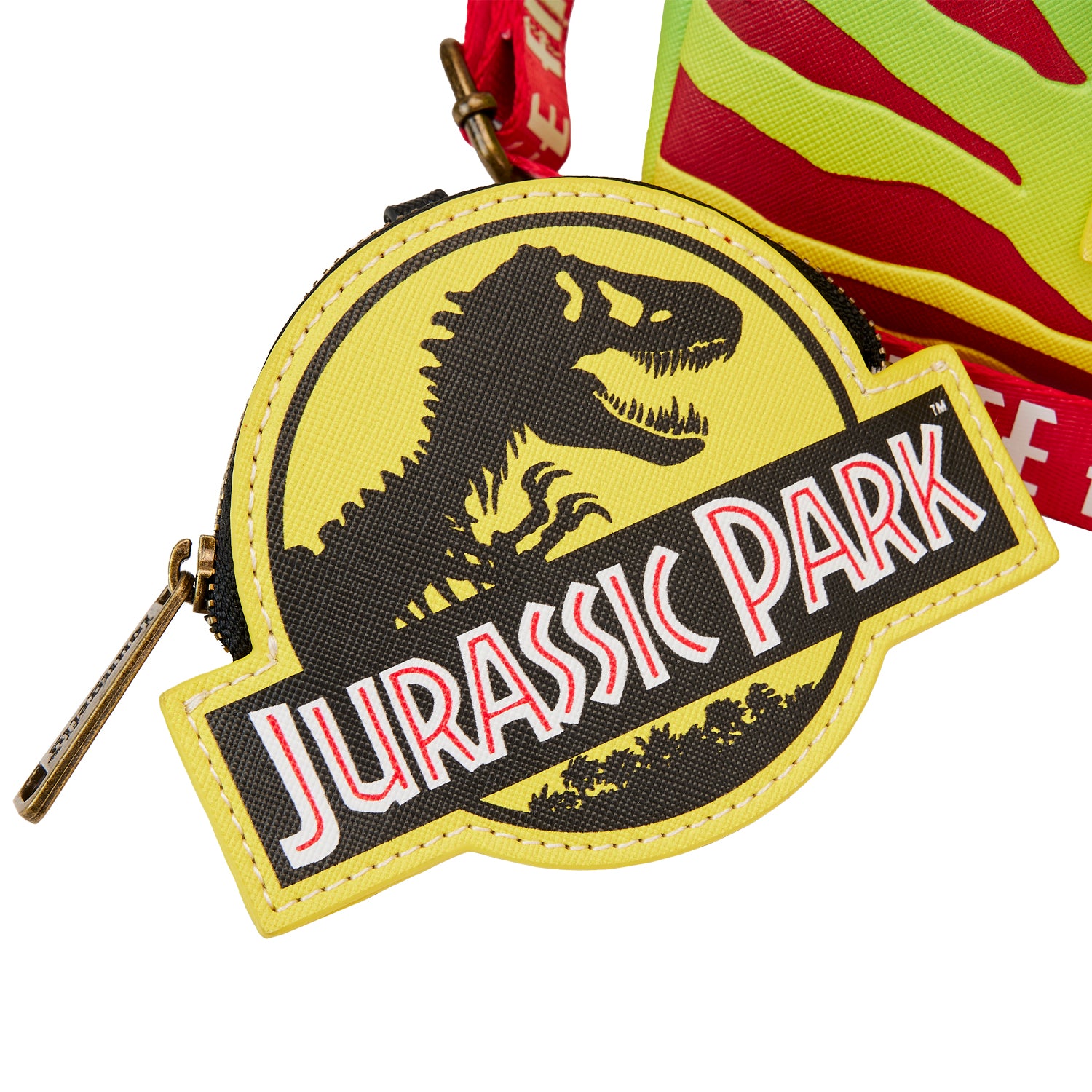 Loungefly x Universal Jurassic Park 30th Anniversary Life Finds A Way Crossbody Bag