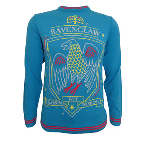 Harry Potter Ravenclaw BCD Knitted Christmas Jumper/Sweater