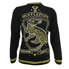 Harry Potter Hufflepuff BCD Knitted Christmas Jumper/Sweater