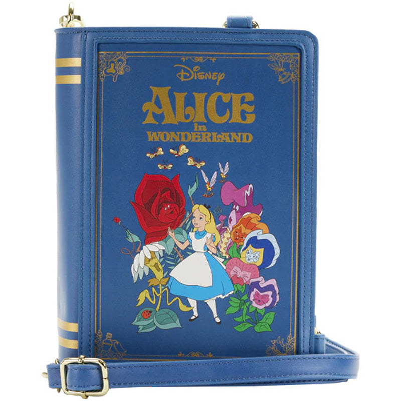 Loungefly x Disney Alice In Wonderland Book Convertible Crossbody
