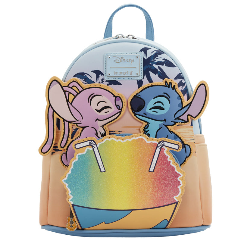 Loungefly x Disney Lilo and Stitch Snow Cone Date Night Mini Backpack