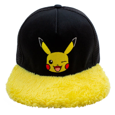 Pokemon Pikachu Wink Unisex Adults Snapback Cap