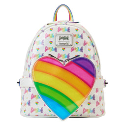 Loungefly x Lisa Frank Rainbow Heart Mini Backpack