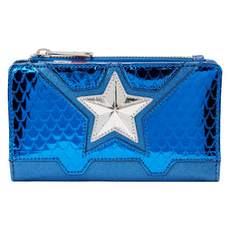 Loungefly x Marvel Captain America Shine Cosplay Wallet