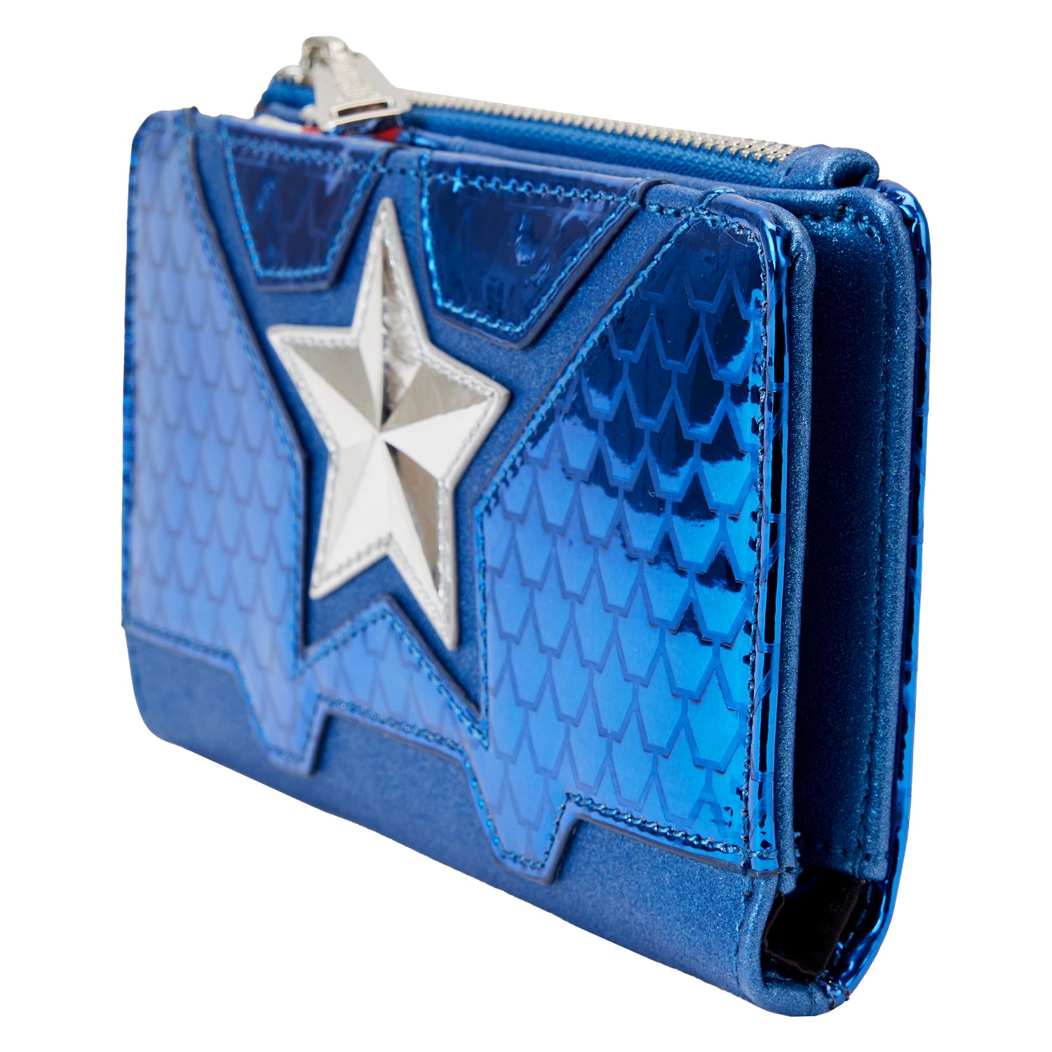 Loungefly x Marvel Captain America Shine Cosplay Wallet