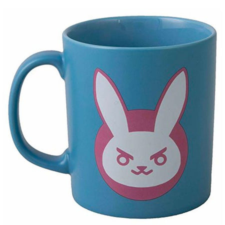Overwatch D.Va Bunny Blue Ceramic Mug