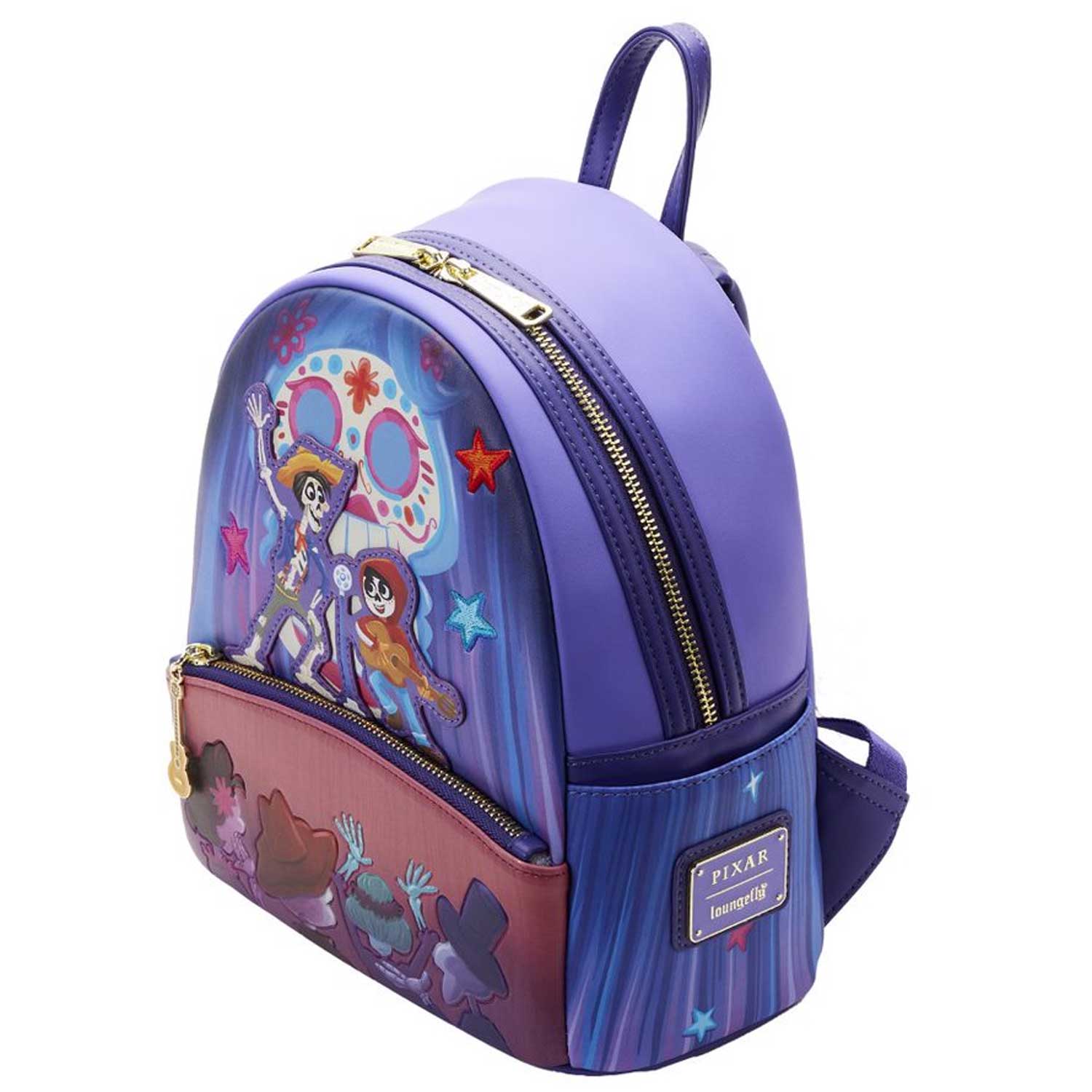 Loungefly x Pixar Coco Miguel and Hector Performance Mini Backpack