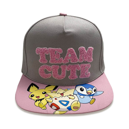 Pokemon Team Cute Unisex Adults Snapback Cap
