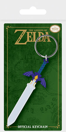 The Legend Of Zelda Master Sword Rubber Key Chain