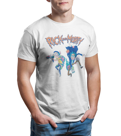 Rick and Morty Psychedelic T-Shirt